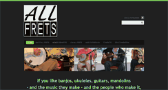 Desktop Screenshot of allfrets.com